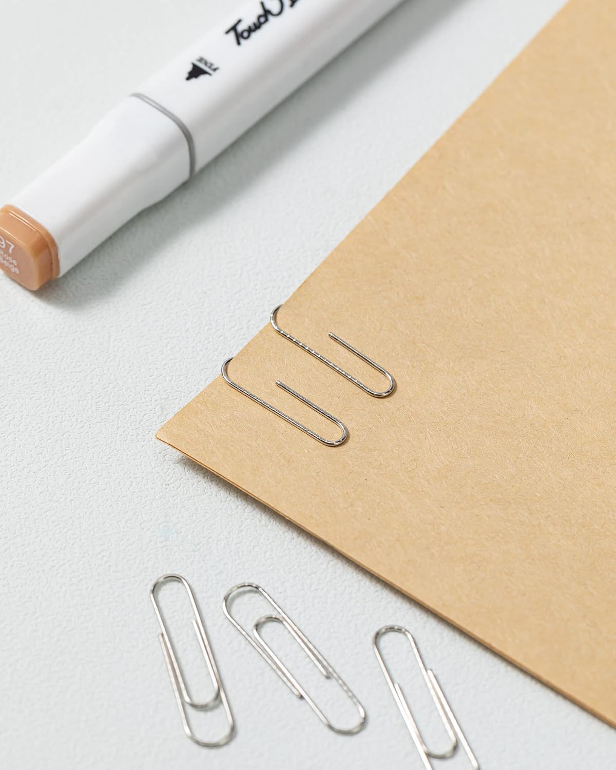 PAPERPAL Paperclips for Office School & Personal Use, #1 Nonskid Paper Clip (1-2/7"), 2000 Medium Paper Clips (20 Boxes of 100 Each), Silver | Value bulk pack of 2,000 medium non-skid paper clips for offices, schools and businesses, packed in 20 boxes of 100 each. - Image 7
